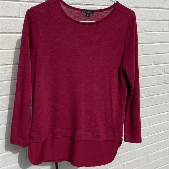 J. Crew top Mercantile long sleeved shirt - Picture 6 of 7